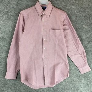 Cambridge Classic Button Down Shirt Mervyns 14.5 32/33 Oxford  Men's Long Sleeve